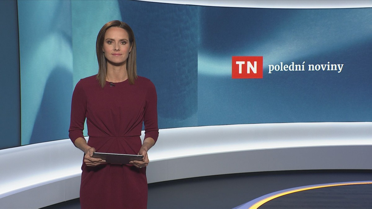 Poledn Televizn Noviny Ter Kv Tna Tn Cz