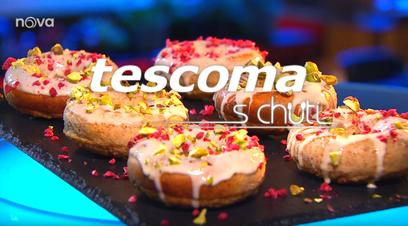 Tvarohové donuty s čokoládou