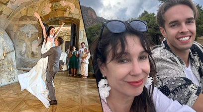 Pohádková svatba syna slavné herečky: Máme exkluzivní fotografie