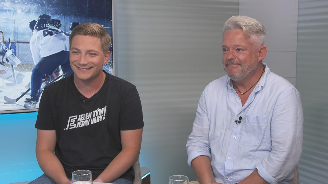 Legendy ledu: Háma o vztahu k hokeji a k synovi, který je reportérem TV Nova