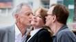 Zleva Wayne Northrop, Deidre Hallová a Josh Taylor, 19. 5. 2016