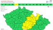 Výstraha před bouřkami 6. června 2020 - 1