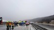 Hromadná nehoda na D1 směr Ostrava - 1