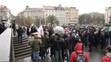 Dělnická strana na náměstí Jířího z Poděbrad