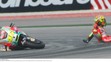 Valentino Rossi - pád v Sepangu - 2