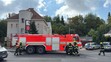 Požár bytového domu v pražských Řepích