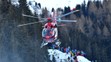 Pro sjezdaře letěla helikoptéra