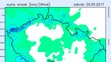 Mapa srážek na víkend - 2