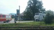 Autobus na železničním přejezdu u Turčianských teplic - 2