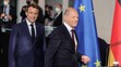 Emmanuel Macron Olaf Scholz, 9. 5. 2022
