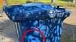 Obličej Vladimira Putina byl spatřen na popelnici