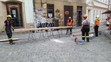 V Olomouci se pod náporem vody zřítil strop bytu 2