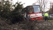 Nehoda autobusu v Praze v Hostivaři - 1