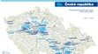 Mapa - Přehled připravovaných oprav dálnic