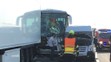 Vážná nehoda kamionu, dodávky a autobusu na dálnici D5 u Prahy - 5