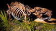 Kostra obřího bobra z rodu Castoroides