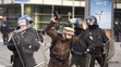 Demonstrace proti Evropské centrální bance ve Frankfurtu - 2