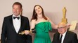 Arnold Schwarzenegger, Jennifer Lame a Danny DeVito, 10. 3. 2024 předávání Oscarů
