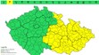Výstraha před silným větrem, 2. 11. 2023 večer