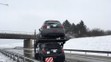 Nehoda kamionu převážející auta na Pražském okruhu - 5