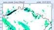 Srážková mapa pátek 15.7. 2016