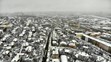 Zasněžená Praha ze vzduchu - 4