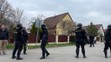Konflikt s demonstranty před domem vicepremiéra Jana Hamáčka - 9