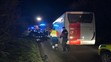 Nehoda autobusu a osobního auta u Českého Brodu