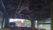 Požár autobusu v ulici Střelničná