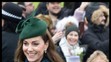 Princezna Kate a princezna Charlotte, 25. 12. 2024 Vánoční procházka do kostela v Sandringhamu