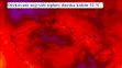 Očekávané nejvyšší teploty dneska kolem 32°C