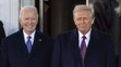 Joe Biden a Donald Trump v Bílém domě