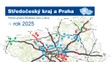 Středočeský kraj a Praha - mapa výstavby