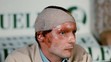 Niki Lauda na tiskové konferenci v roce 1976
