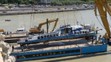Vyzvednutí vraku potopené lodi v Budapešti - 1