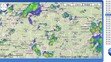 bouřková mapa - 2