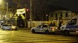 Konflikt přijelo urovnat velké množství policejních hlídek