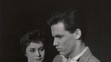 Václav Martinec a Jiřina Třebická ve hře Človek hledá radost, 1959
