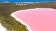 Jezero Hillier v Austrálii