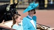 Kate a Charlotte na oslavě narozenin Karla III. (14. 6. 2025)