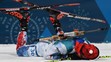Michal Krčmář při stříbrném závodu na ZOH 2018