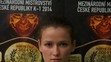Kateřina při zápasechv kickboxu - 2