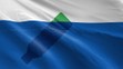 Nový ostrov z odpadků - vlajka