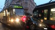 Auto se srazilo s tramvajemi 2