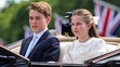 Princ George a princezna Charlotte na Trooping the Colour 2026