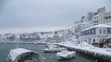 Přístav Skopelos v Řecku 8.1. 2017