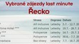 Výběr last minute zájezdů - Řecko
