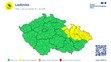 Výstraha ČHMÚ – Ledovka 2/3