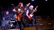 Zleva Ondřej Timpl, Andy Budka, Oldřich Říha, koncert Katapult