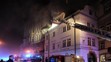Požár v restauraci v centru Prahy - 1